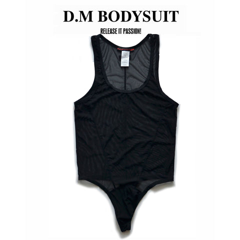 D.M Men's Perspective Mesh Jumpsuit Thong Breathable Sling