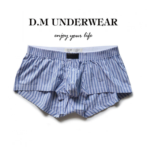 D.M boxer low waist cotton loose home pants