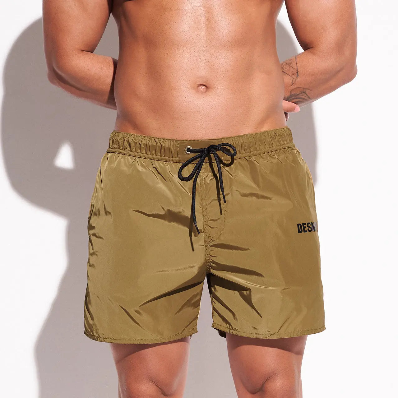 DESMIIT Beach Pants Men's Loose Quick-Drying Sports DESMIIT