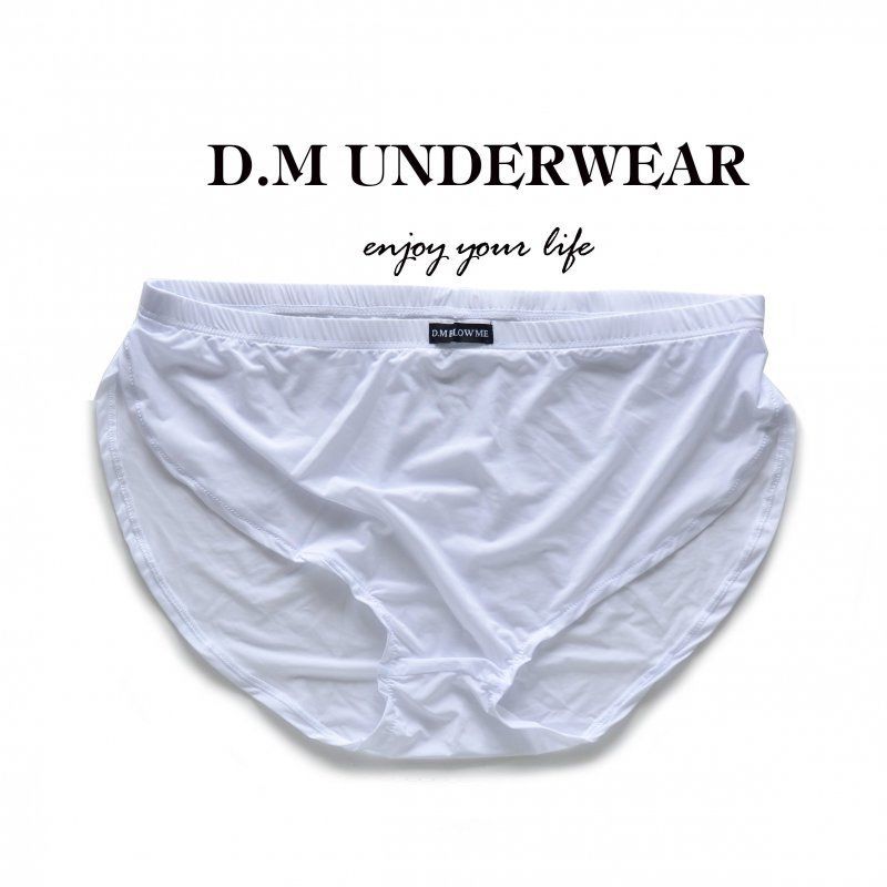 D.M Men's Boxers Thin Nylon Quick-Drying Cool Breathable