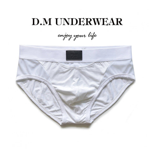 D.M Men’s Mesh Briefs – Low Rise Breathable Sexy Underwear