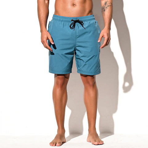 DESMIIT Beach Pants Loose Quick-Drying Four-Sided Stretch Shorts DESMIIT