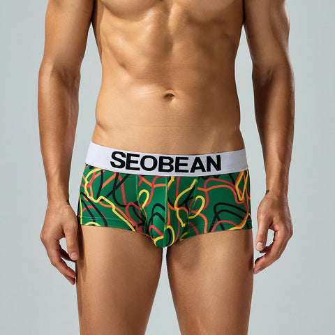 SEOBEAN Personalized Line Boxers