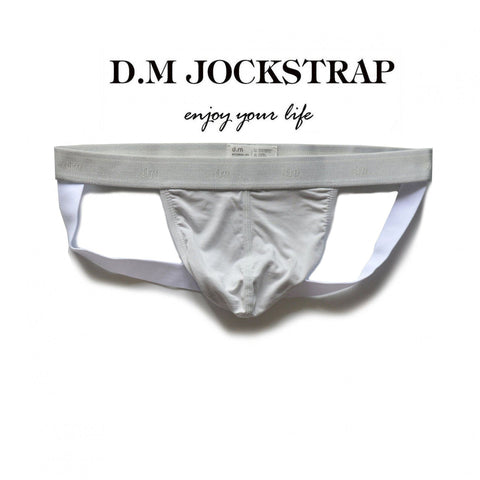 D.M Jockstrap Men's Modal Thong - Low Rise Double Strap Underwear Breathable & Sensual
