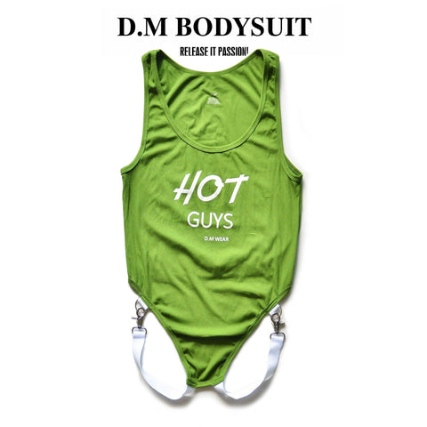 D.M Men's Bodysuit Sexy Modal Thong
