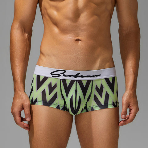 SEOBEAN Pink Vibe Men's Trunks