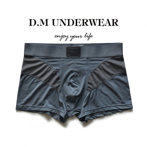 D.M Men‘s Mesh Boxer Briefs