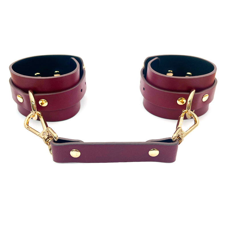 SM Bondage Leather Handcuffs