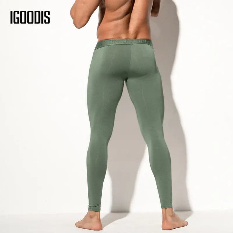 IGOODIS Men's Modal Leggings IGOODIS