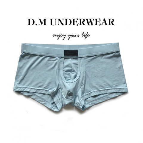 D.M Men's Briefs Modal Low Waist Pocket Boxers