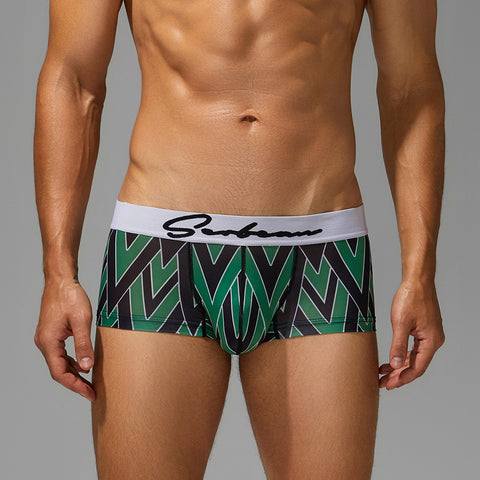 SEOBEAN Pink Vibe Men's Trunks