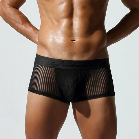 SEOBEAN Mesh Sexy Boxer Briefs