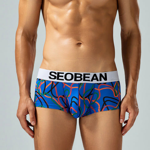 SEOBEAN Personalized Line Boxers