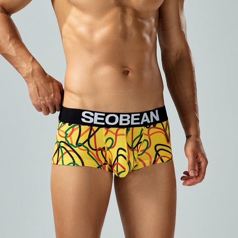 SEOBEAN Personalized Line Boxers