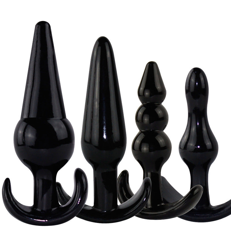 Silicone Anal Plug Four-Piece Set Silicone Anal Plug Four-Piece Set
