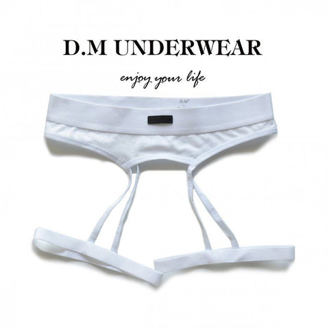 DM UNWEAR Men’s Mesh Jockstrap – Supportive Low Rise Sexy Underwear