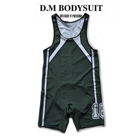 D.M Bodysuit boxers hollowed out sexy