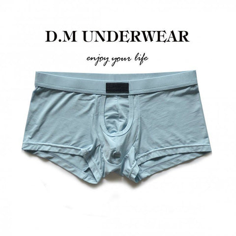 D.M Men's Briefs Modal Low Waist Pocket Boxers