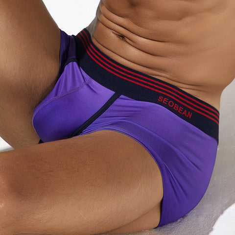 Seobean Christmas Men's Boxer Hibin's Gradual Change of Color