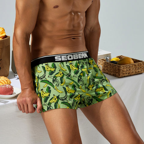 SEOBEAN FUNNY BOXER BRIFES