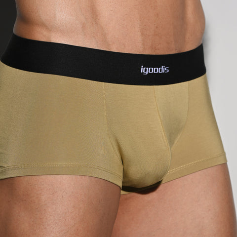 IGOODIS Men's boxer panties Modal breathable sexy