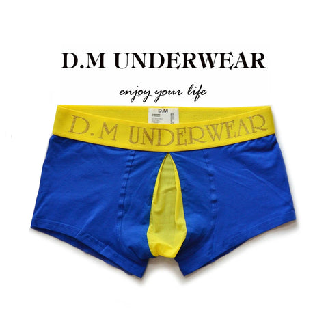 D.m Men's Low Waist Open Boxers D.M UNDERWEAR