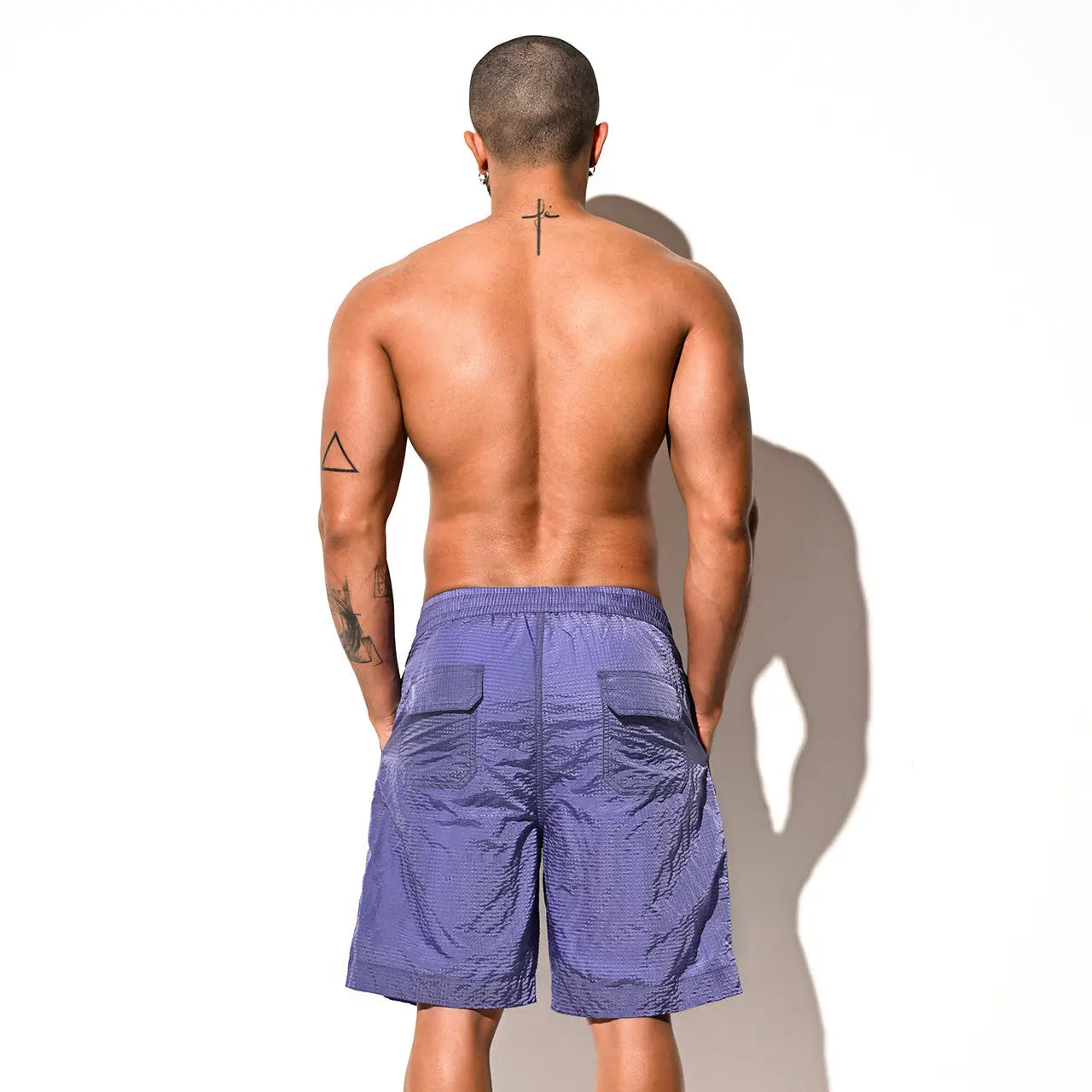 Desmiit Beach Pants Swimming Trunks Seaside Shorts D.M UNDERWEAR