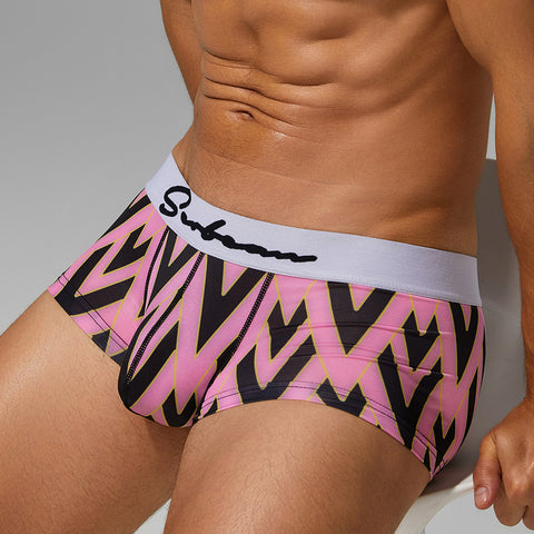 SEOBEAN Pink Vibe Men's Trunks