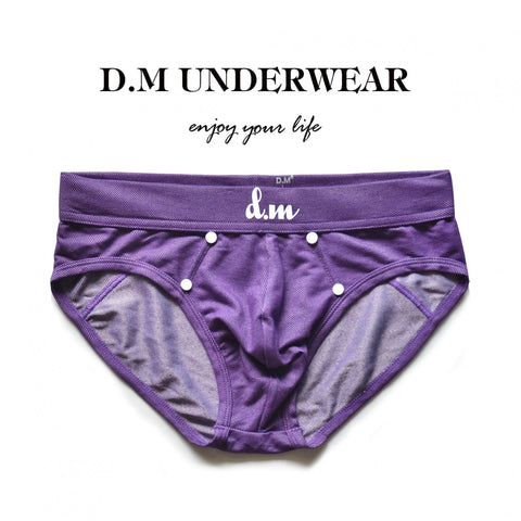 D.M sexy low-rise denim briefs