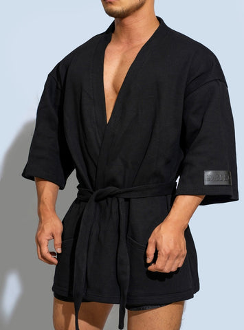 D.M Men's Bathrobes, Short, Casual Home, Pajamas