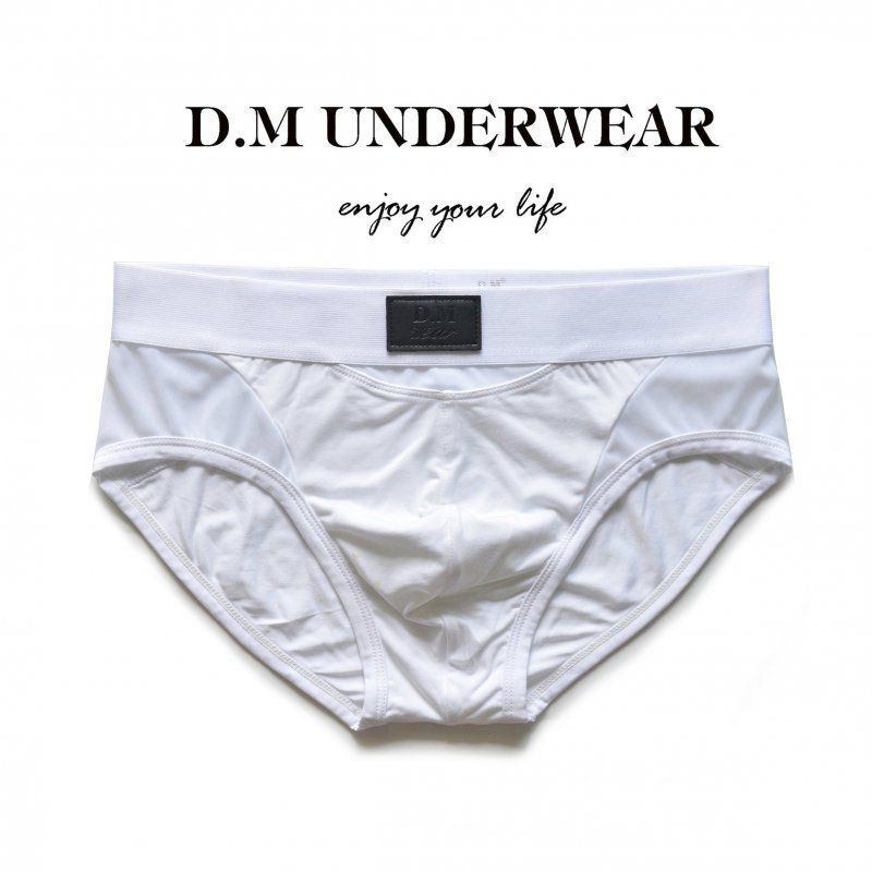 D.M Men’s Mesh Briefs – Low Rise Breathable Sexy Underwear