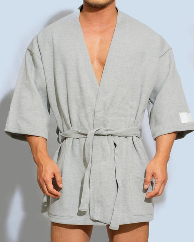 D.M Men's Bathrobes, Short, Casual Home, Pajamas