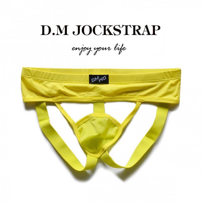 D.M Jockstrap Men’s Sheer Mesh Jockstrap – Double Strap Sexy Underwear