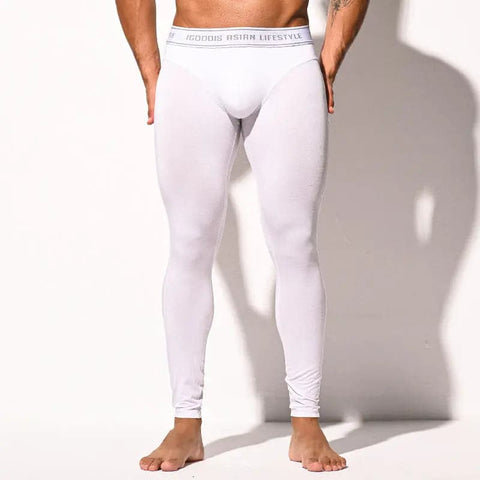 IGOOIDS Long Long Johns Thin Solid Color D.M UNDERWEAR