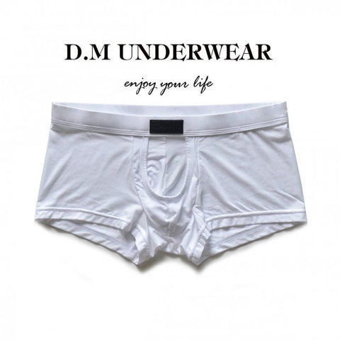 D.M Men's Briefs Modal Low Waist Pocket Boxers