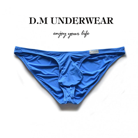 D.M hip lift tight ice silk briefs