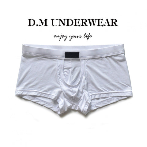 D.M Men's Briefs Modal Low Waist Pocket Boxers