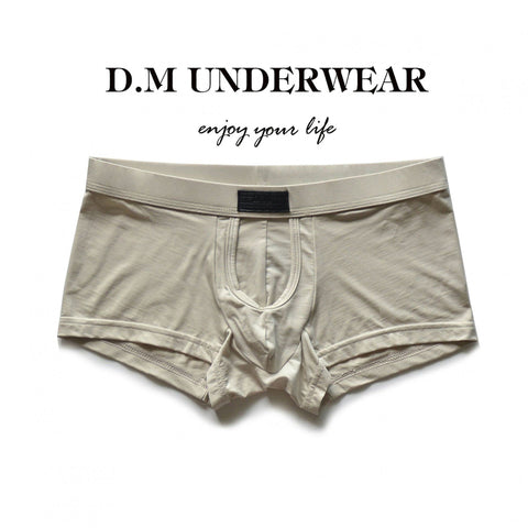D.M Men's Briefs Modal Low Waist Pocket Boxers