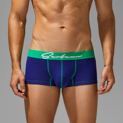 SEOBEAN Cotton Men's Boxers Briefs