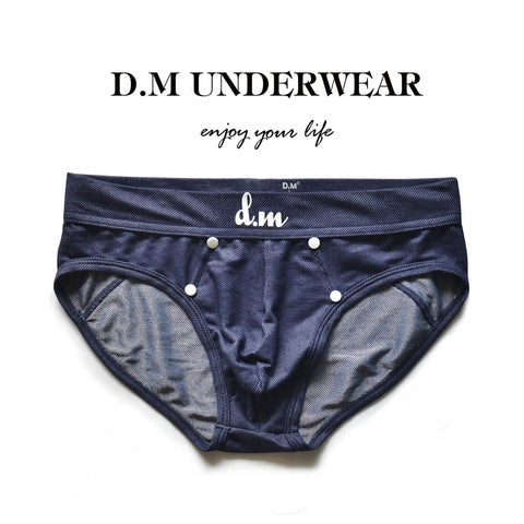 D.M sexy low-rise denim briefs