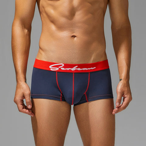 SEOBEAN Cotton Men's Boxers Briefs