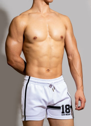 D.M Men's Lounge Shorts - Low Rise Sleep & Yoga Shorts with Drawstring