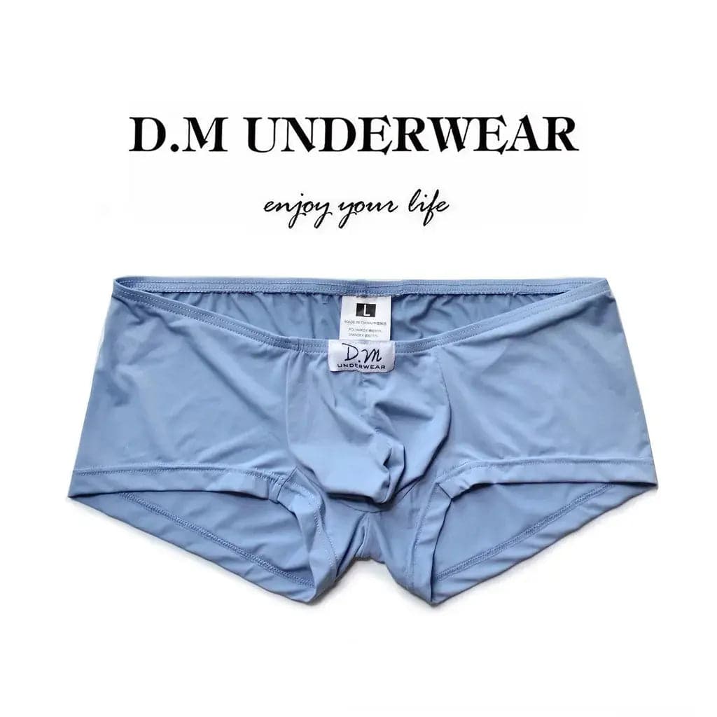 D.M Men's Underwear Low Waist Boxers D.M UNDERWEAR