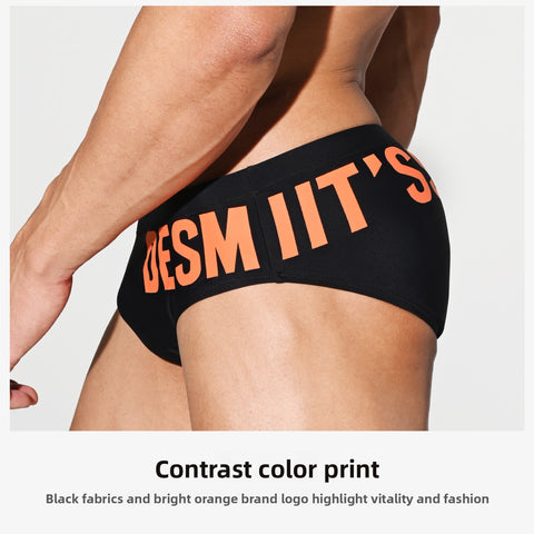 DESMIIT men's low-rise sexy briefs quick-drying