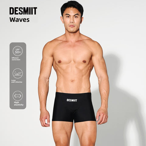 DESMIIT swim trunks professional quick-drying elasticity