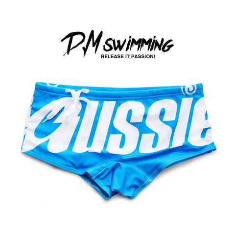 D.M Men's Swimming Trunks Low Waist Sexy Fashion D.M UNDERWEAR