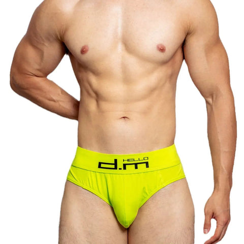 D.M Briefs Men's Letters Low Waist Sexy D.M UNDERWEAR