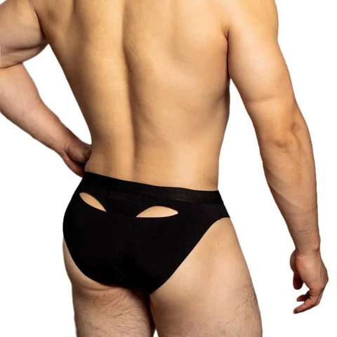 D.M Men's Underwear Low Waist Briefs D.M UNDERWEAR