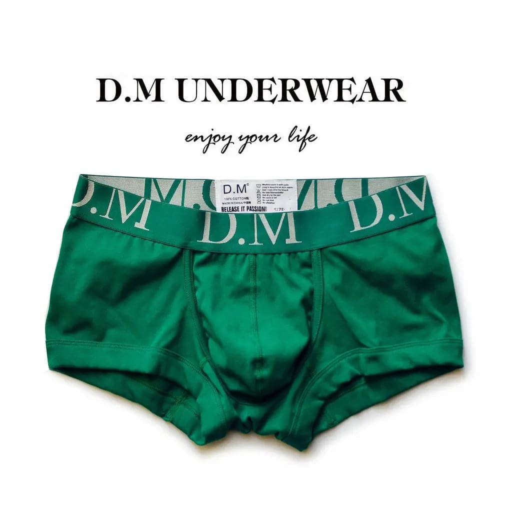 D.M Men's Underwear Low Waist Boxer D.M UNDERWEAR