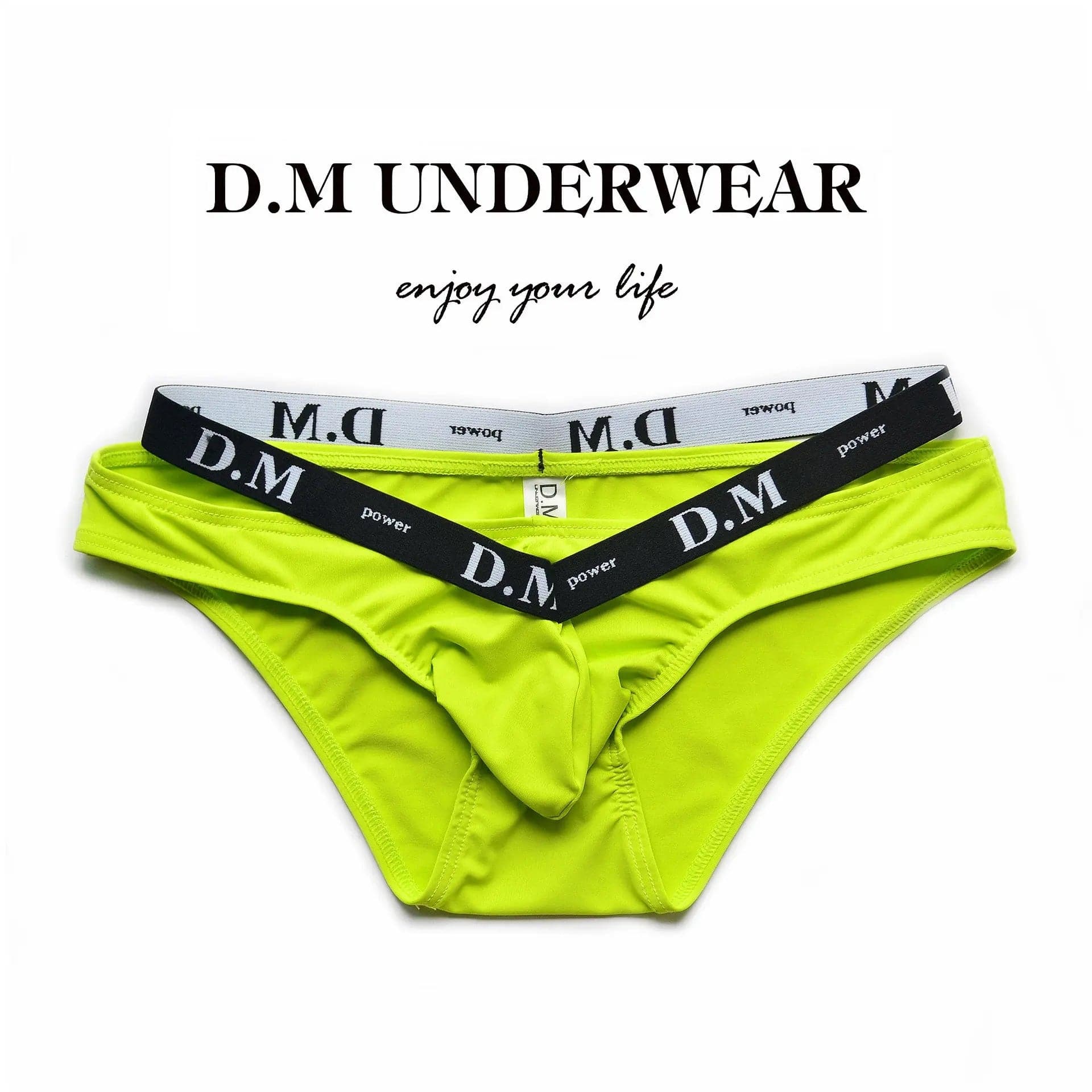 D.M Men's Underwear Low Waist Sexy brief D.M UNDERWEAR